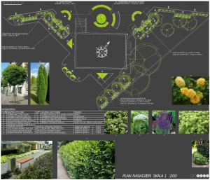 ZAGOSPODAROWANIE PLACU PRZY URZĘDZIE GMINY W DOBREJ
